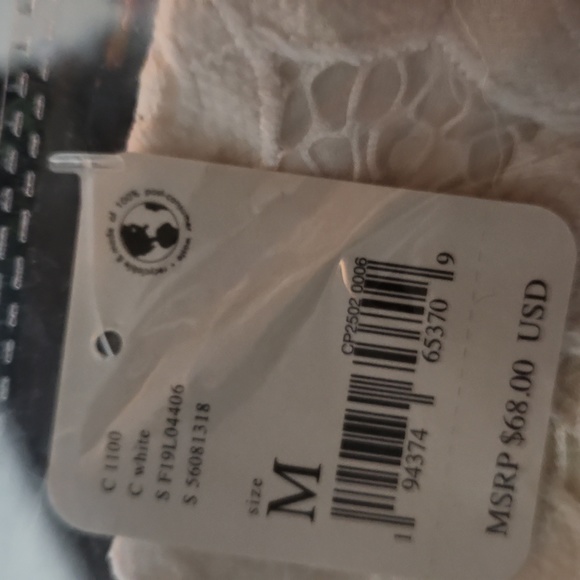 Free People Adella Cami in White MSRP $68 NEW FP1043 - Picture 15 of 16